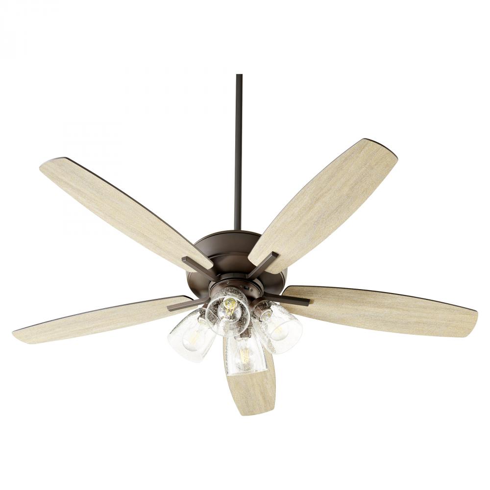 Quorum Lighting BREEZE 7052-486 Fan Traditional - Oiled Bronze