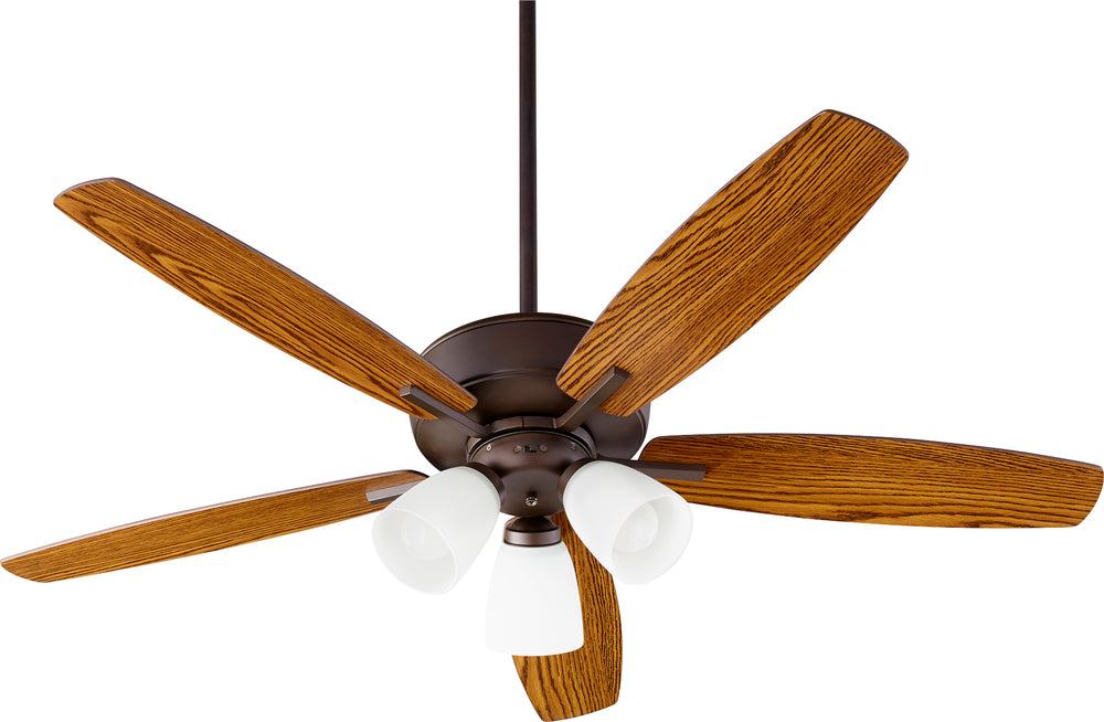 Quorum Lighting BREEZE 70525-386 Fan Traditional - Oiled Bronze