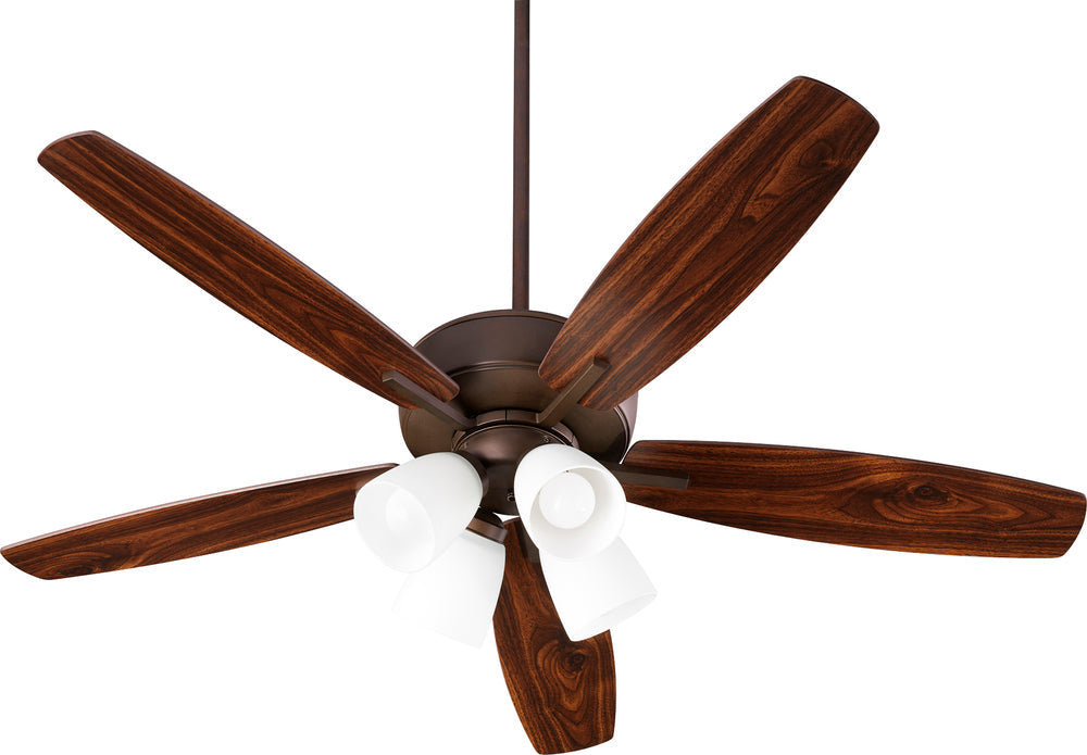 Quorum Lighting BREEZE 70525-486 Fan Traditional - Oiled Bronze