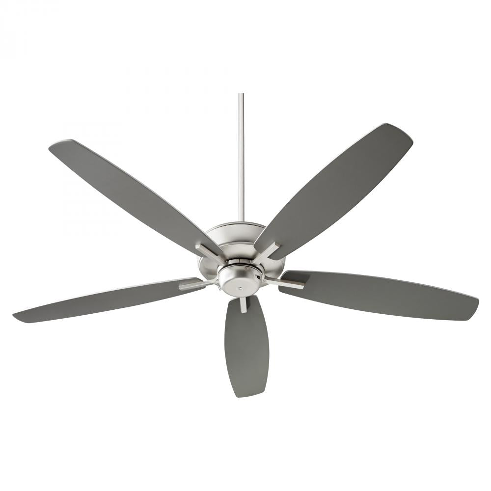 Quorum Lighting BREEZE 60&#34; 7060-65 Fan Traditional - Satin Nickel