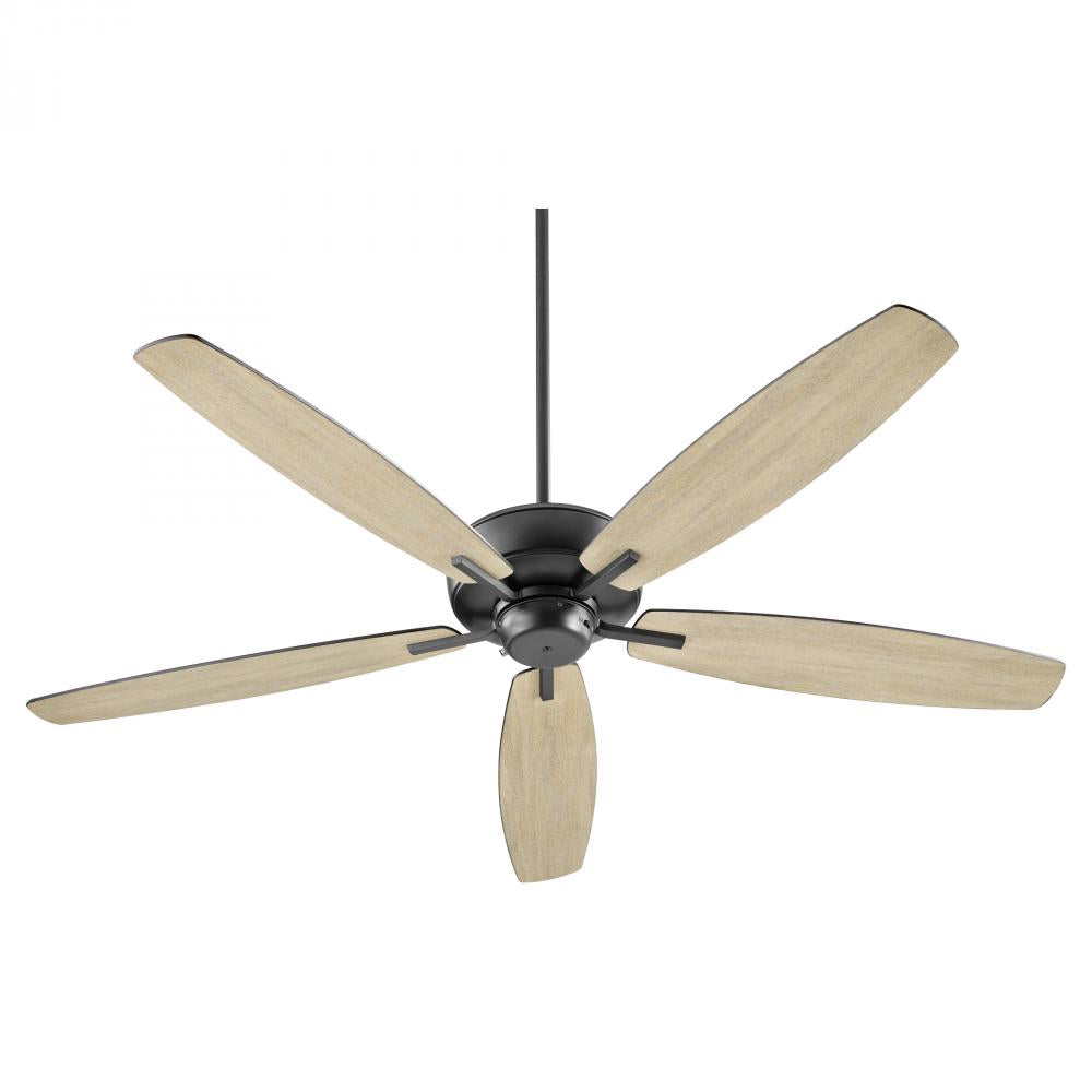 Quorum Lighting BREEZE 60&#34; 7060-69 Fan Traditional - Textured Black