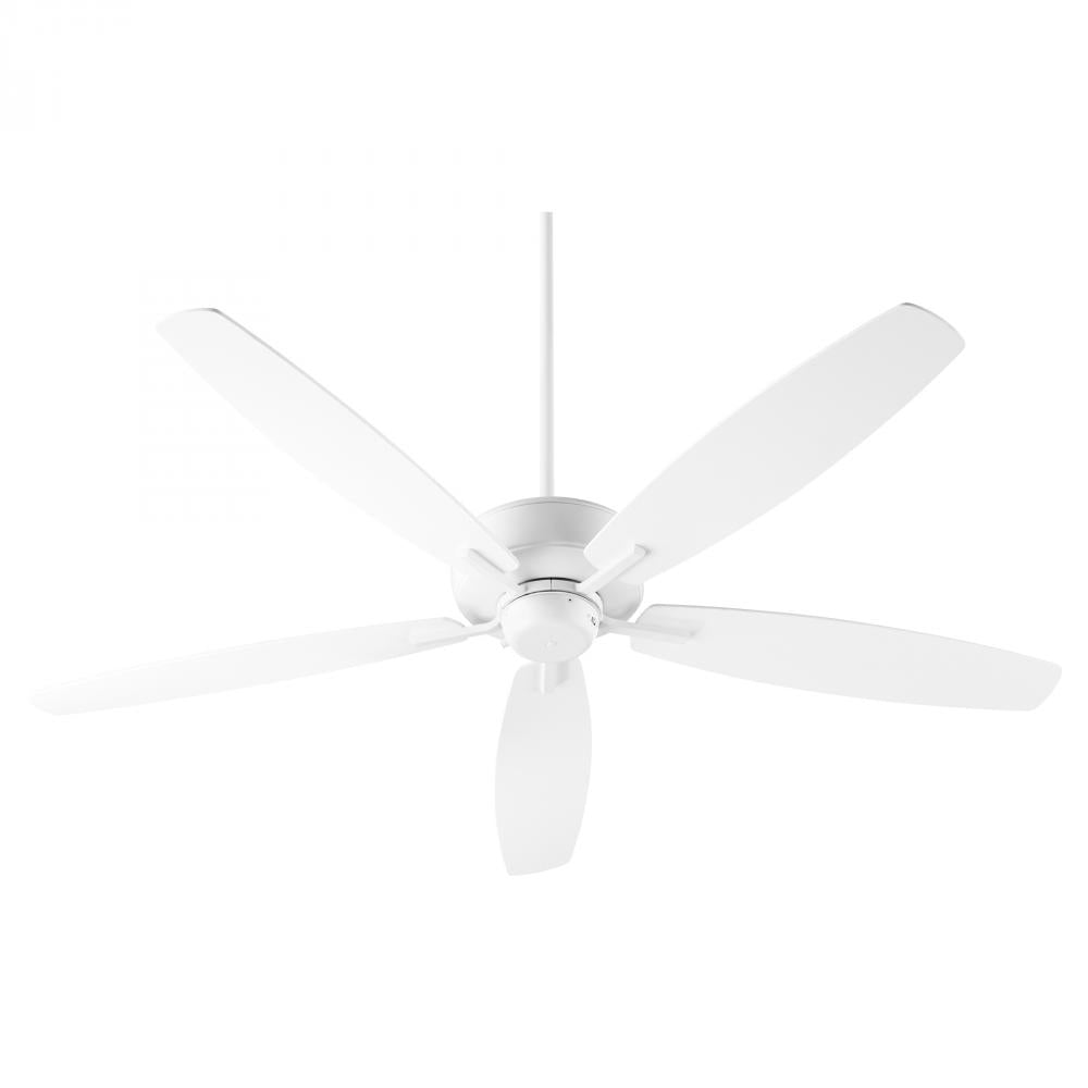 Quorum Lighting BREEZE 60&#34; 7060-8 Fan Traditional - Studio White