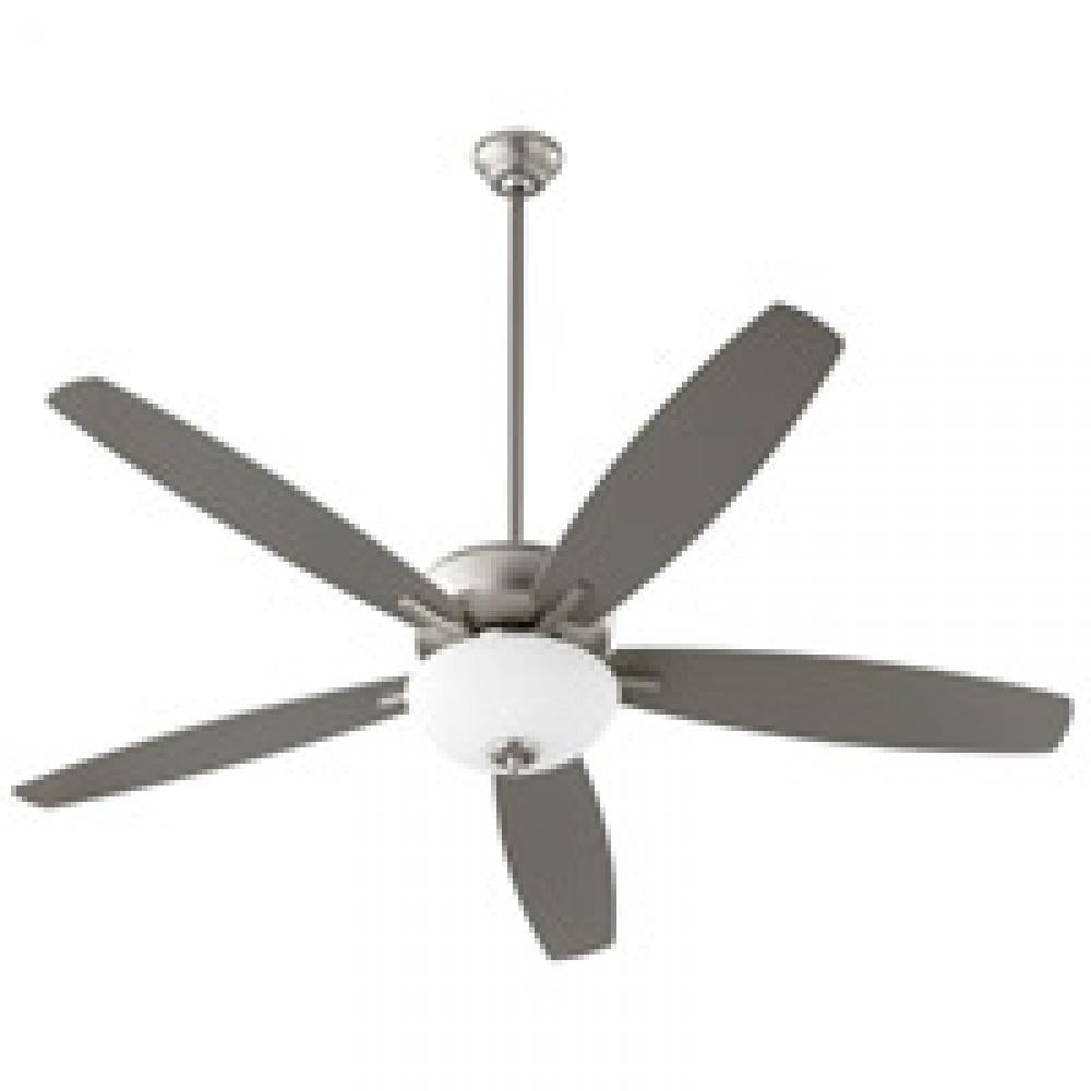 Quorum Lighting BREEZE 60&#34; 70605-65 Fan Transitional - Satin Nickel