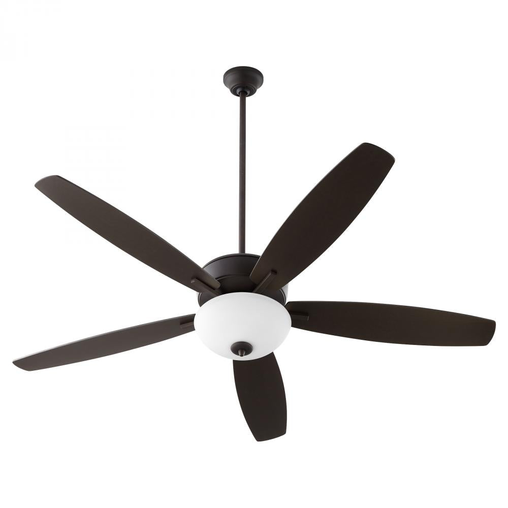 Quorum Lighting BREEZE 60&#34; 70605-86 Fan Transitional - Oiled Bronze