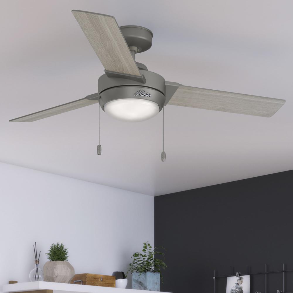 Hunter MESQUITE 51311 Fan Casual - Matte Silver