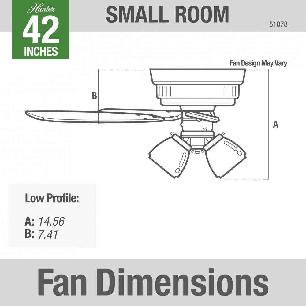 Hunter NEWSOME 51078 Fan Traditional - Premier Bronze