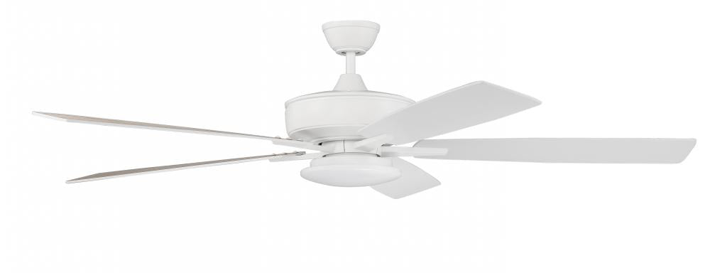 Craftmade SUPER PRO 112 S112W5-60WWOK Fan Traditional - White