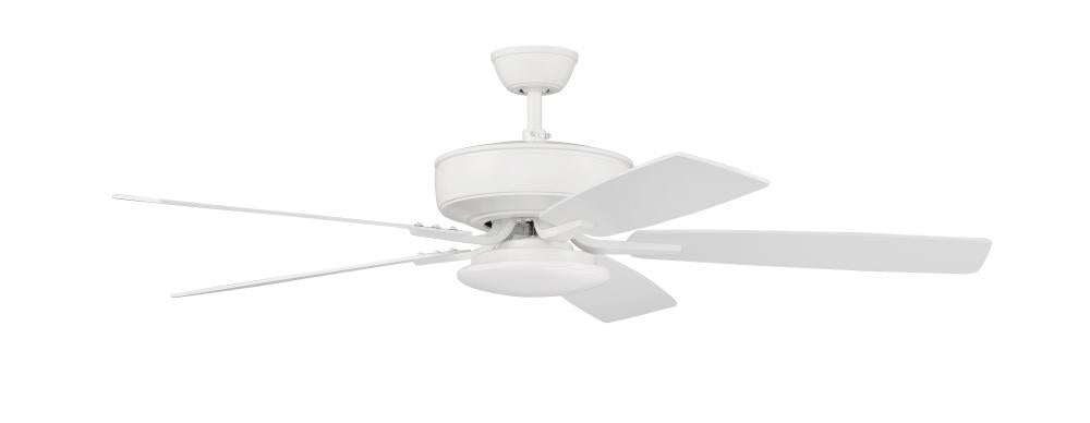 Craftmade PRO PLUS 112 P112W5-52WWOK Fan Traditional - White