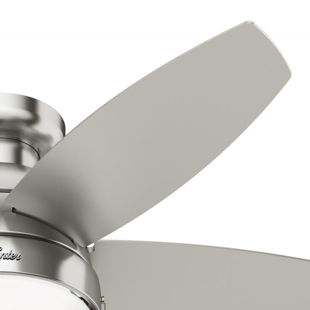 Hunter LILLIANA 51223 Fan Casual - Brushed Nickel