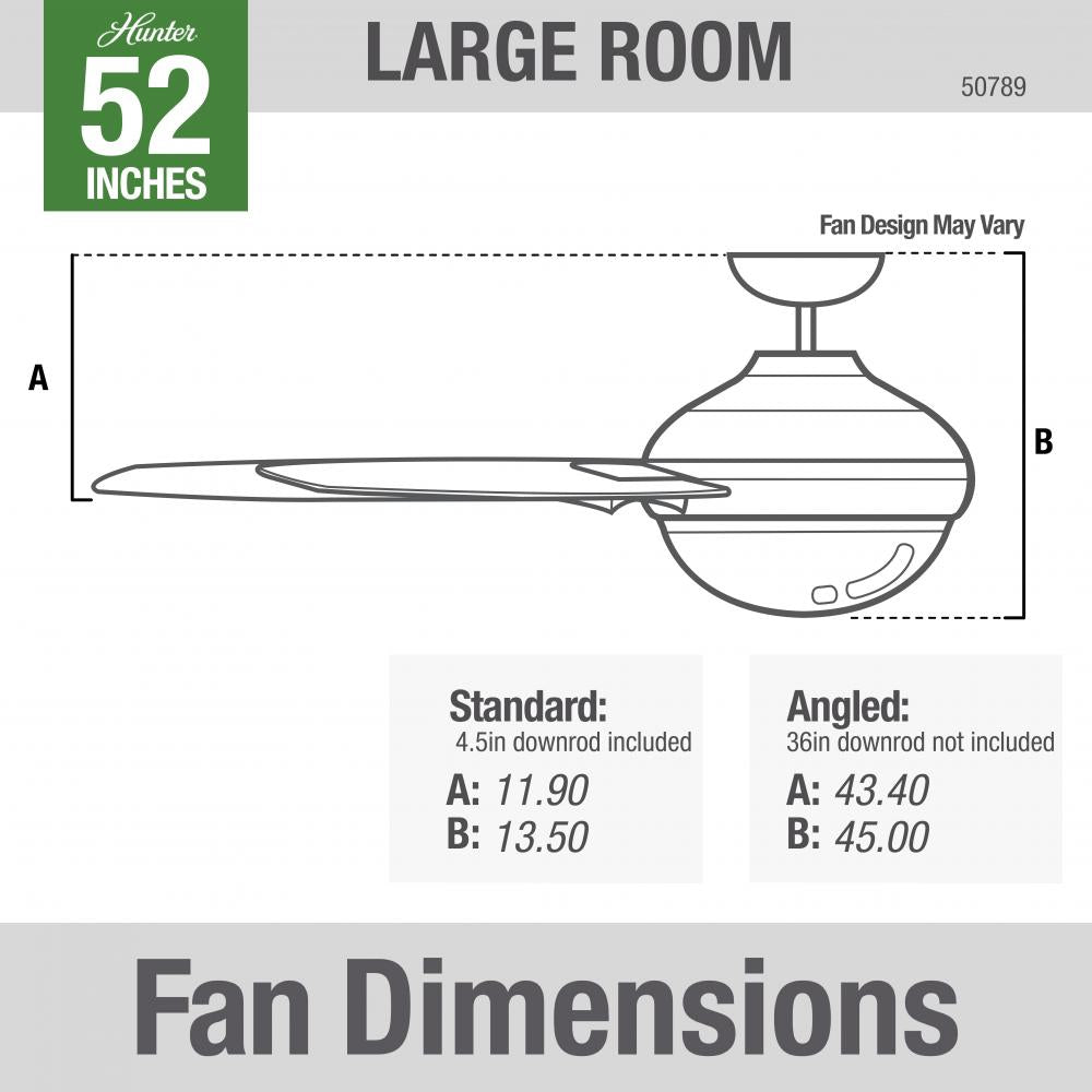 Hunter MELBOURNE 50789 Fan Casual - Brushed Nickel