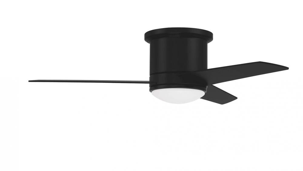 Craftmade COLE 44 CLE44FB3 Fan Contemporary - Flat Black