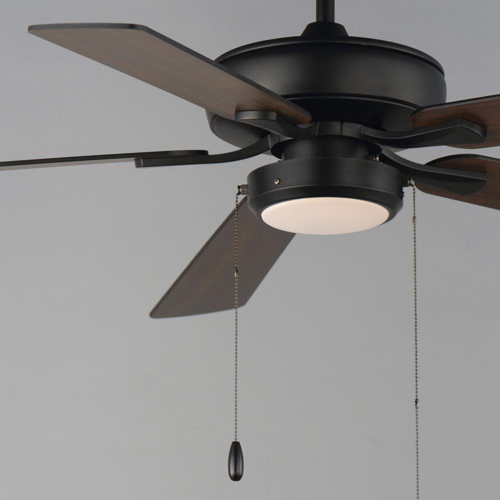 Maxim Lighting SUPER-MAX 88937BK Fan Contemporary - Black