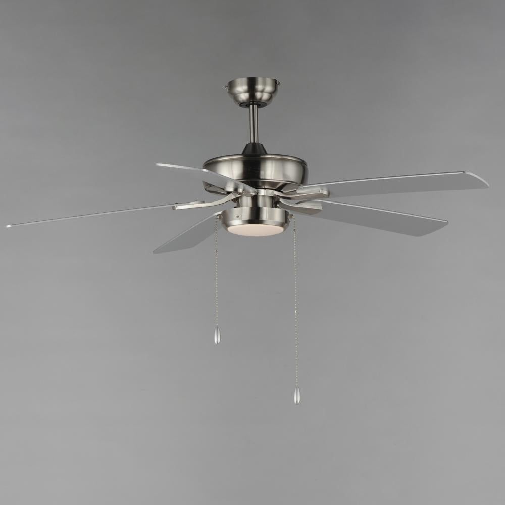 Maxim Lighting SUPER-MAX 88937SN Fan Contemporary - Nickel