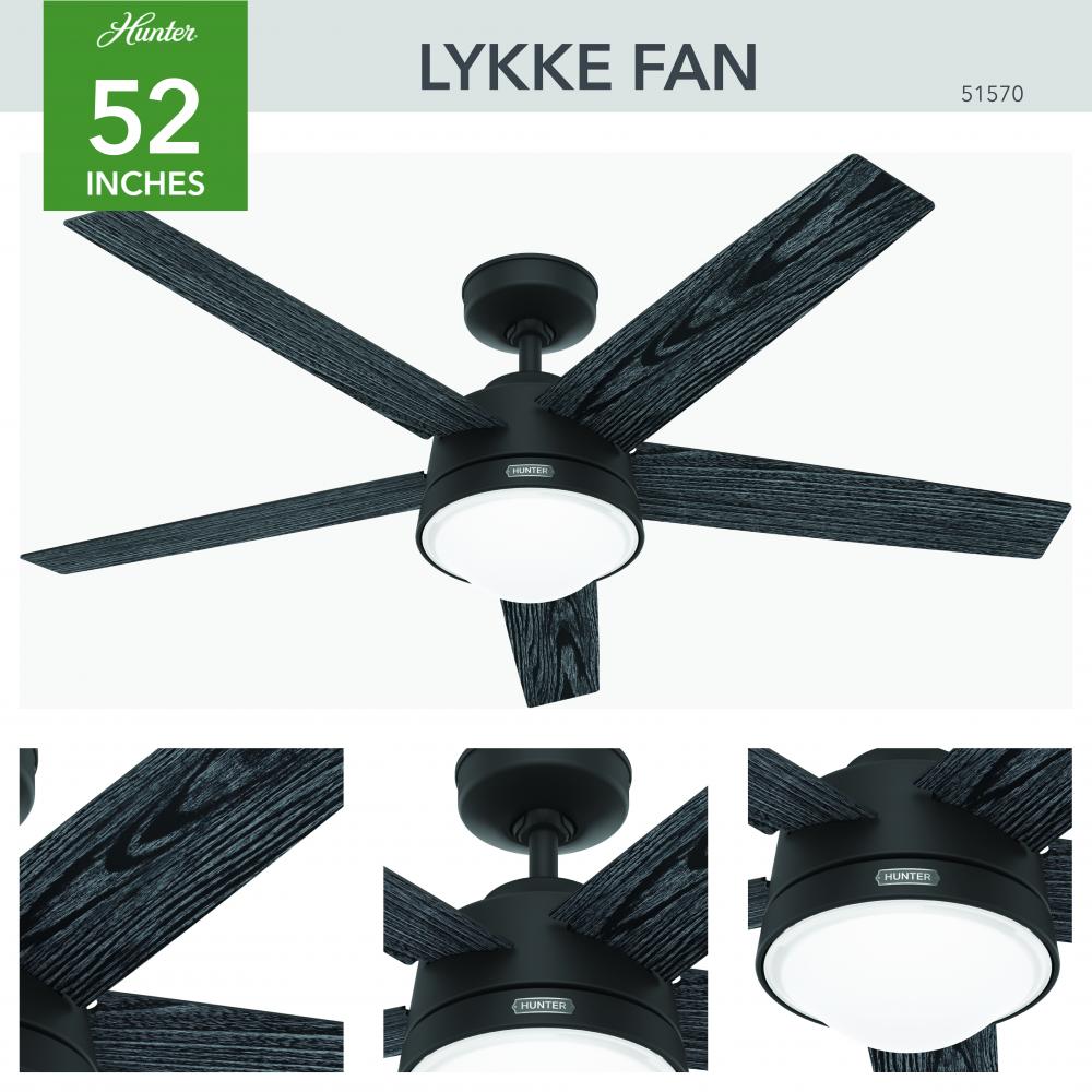 Hunter LYKKE 51570 Fan Casual - Matte Black