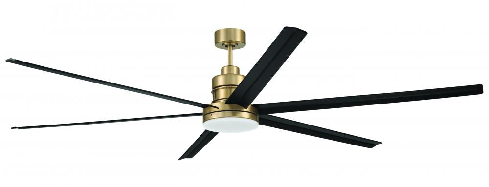 Craftmade MONDO 80 MND80SBFB6 Fan - Satin Brass