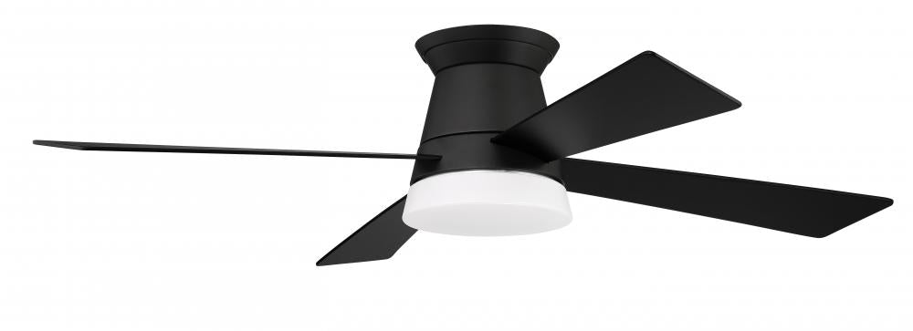 Craftmade REVELLO REV52FB4 Fan Contemporary - Flat Black