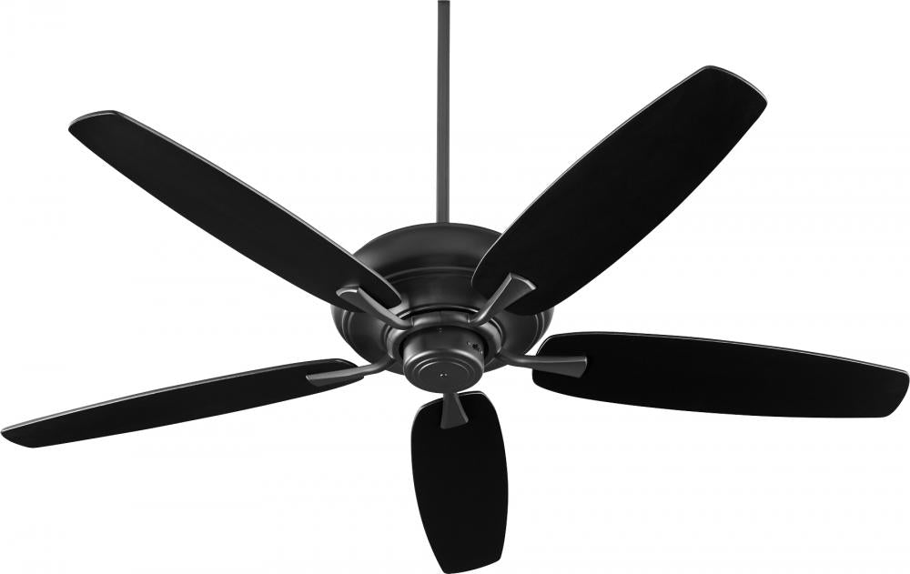 Quorum Lighting APEX 90565-69 Fan Contemporary - Textured Black