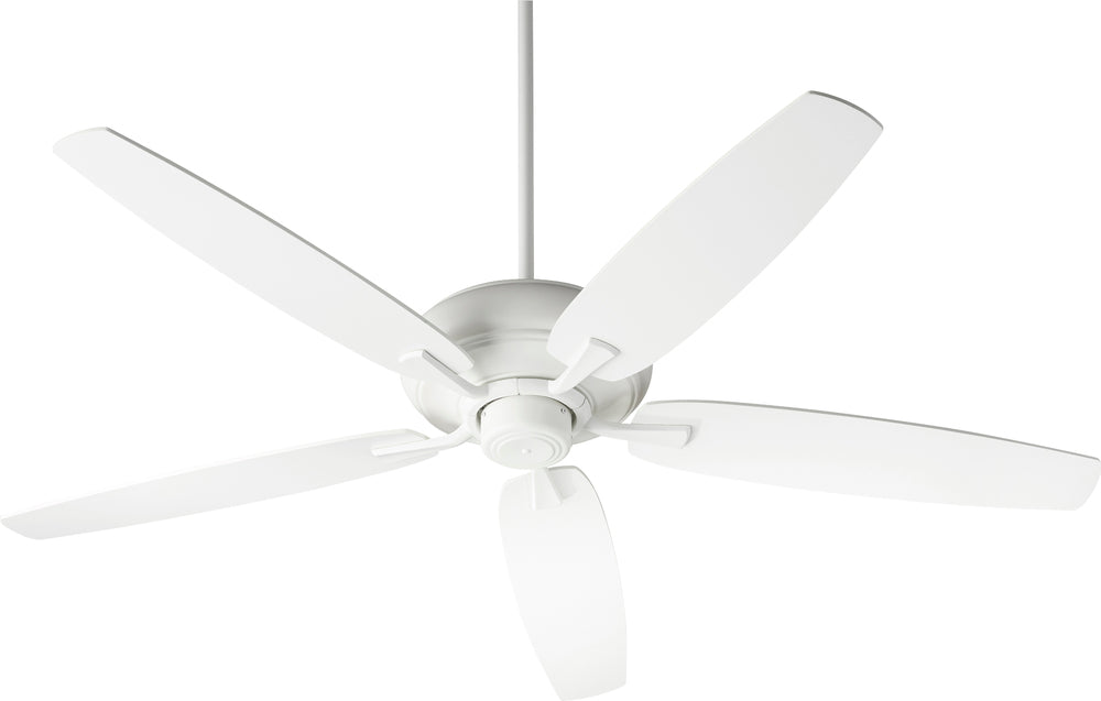 Quorum Lighting APEX 90565-8 Fan Contemporary - Studio White