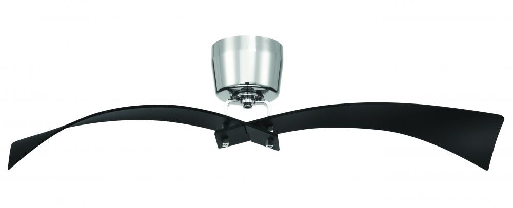 Craftmade TERN TRN52FBPLN2 Fan - Flat Black Polished Nickel