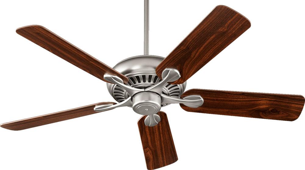 Quorum Lighting PINNACLE 91525-65 Fan Traditional - Satin Nickel