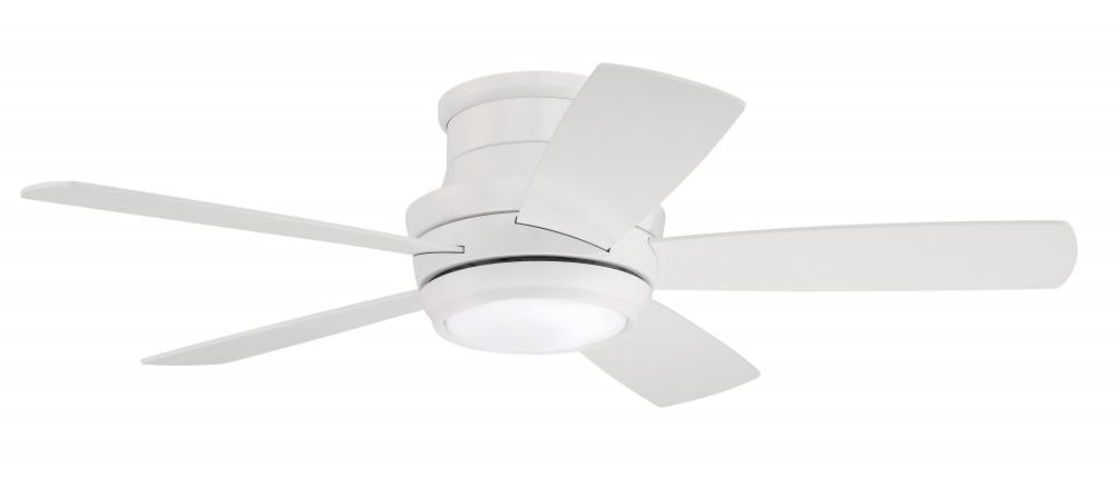 Craftmade TEMPO HUGGER TMPH44W5 Fan Contemporary - White