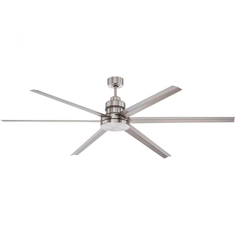 Craftmade MONDO MND72BNK6 Fan Contemporary - Brushed Polished Nickel