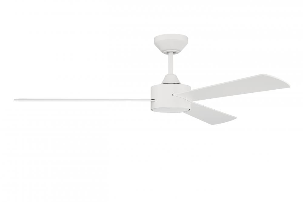 Craftmade PROVISION PRV52MWW3 Fan Contemporary - Matte White