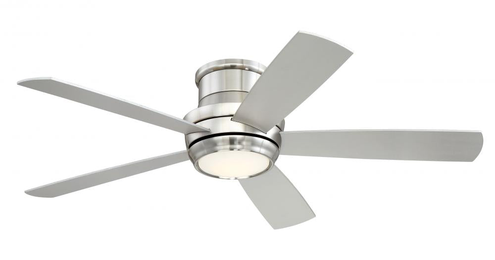 Craftmade TEMPO HUGGER TMPH52BNK5 Fan Contemporary - Brushed Polished Nickel