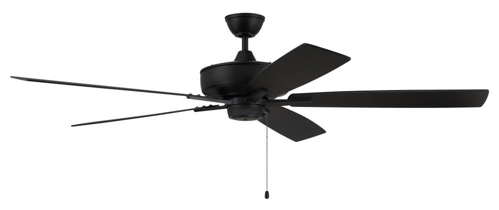 Craftmade SUPER PRO 60 S60FB5-60FBGW Fan Traditional - Flat Black