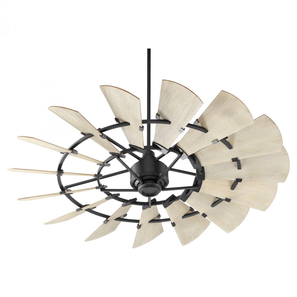 Quorum Lighting WINDMILL 96015-69 Fan Farm House - Textured Black