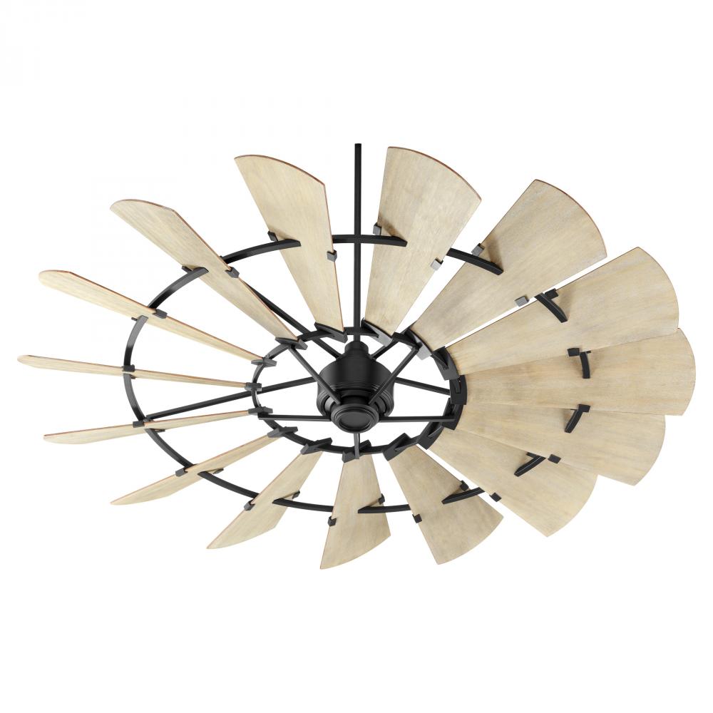 Quorum Lighting WINDMILL 97215-69 Fan Farm House - Textured Black