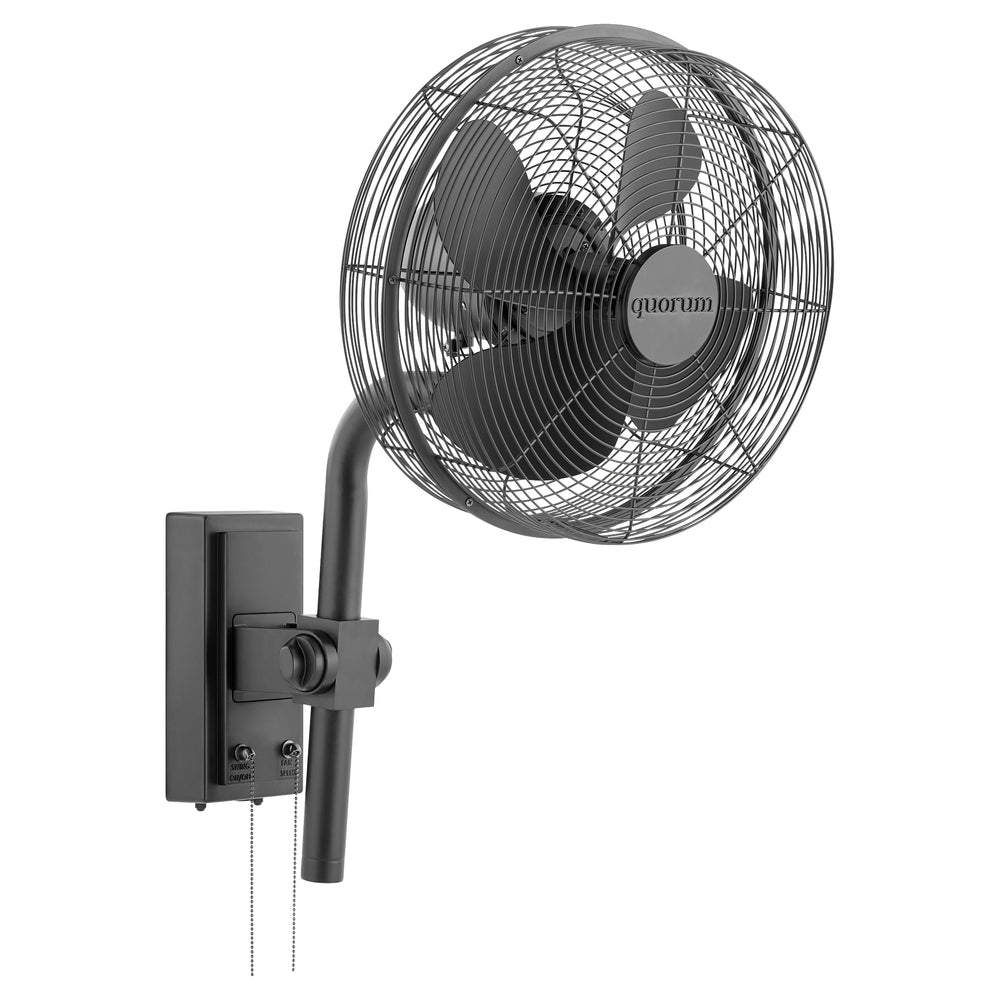 Quorum Lighting CYPRUS 98134-59 Fan - Matte Black