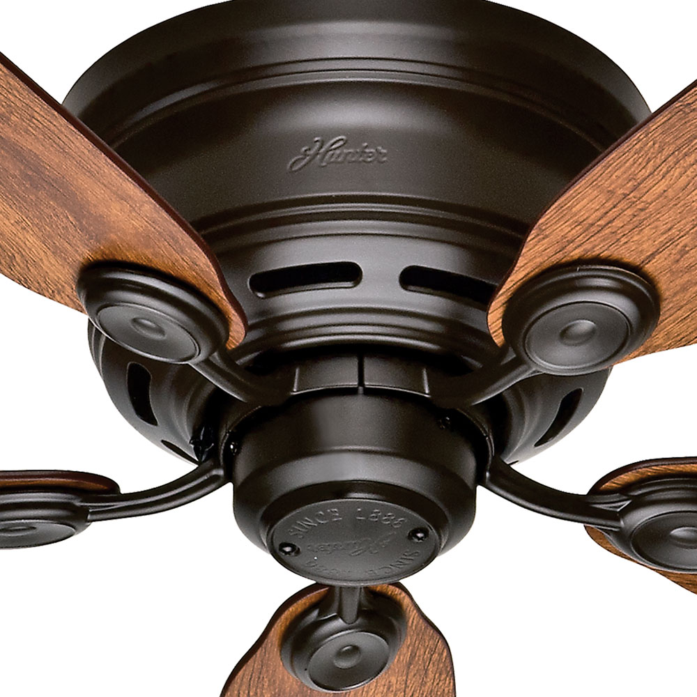 Hunter LOW PROFILE 51061 Fan Traditional - New Bronze