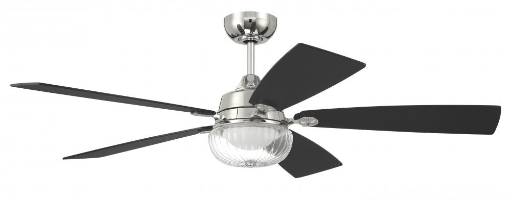 Craftmade CHANDLER CHS52PLN5 Fan - Polished Nickel