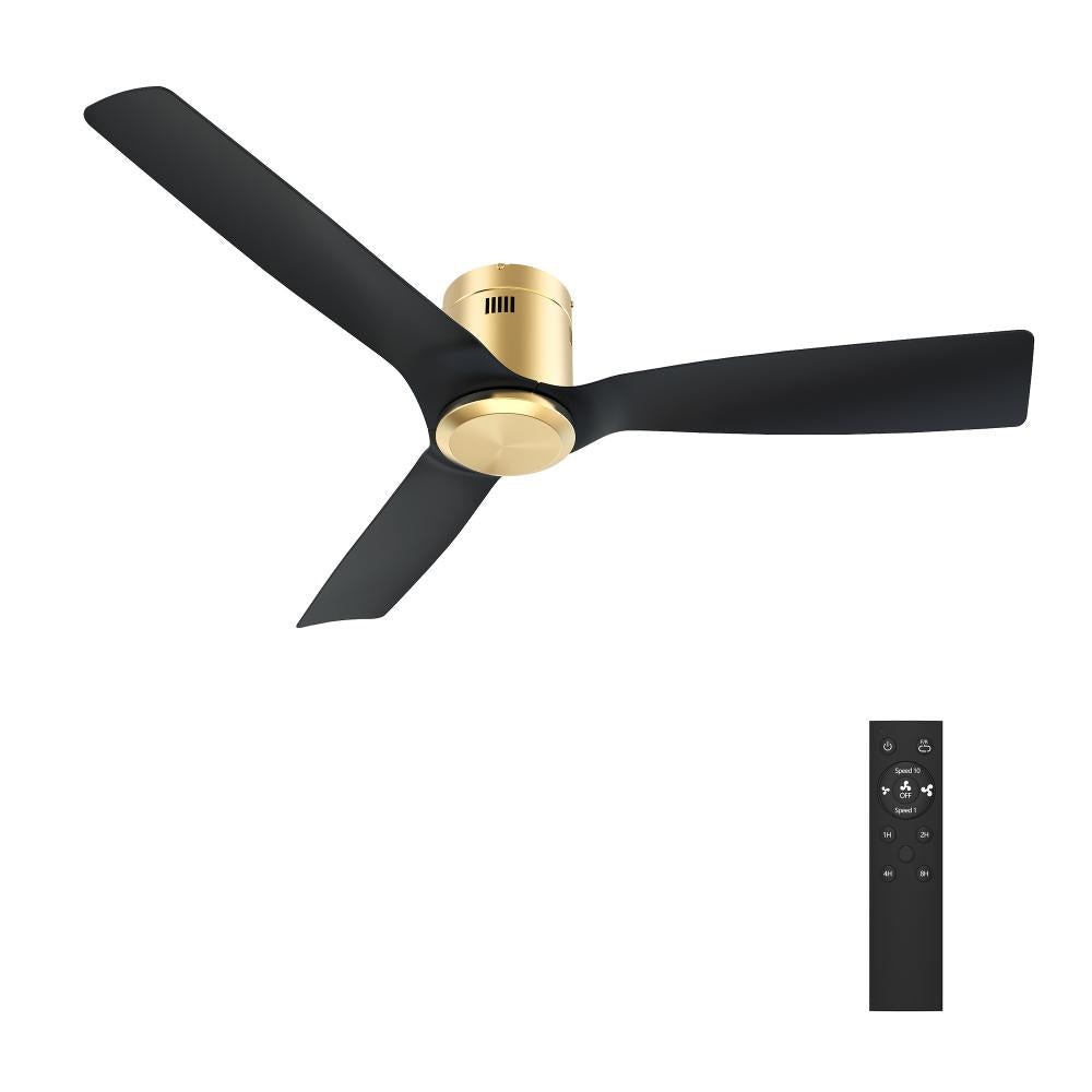 Carro USA SKARA VC523P-N10-G2-1-FM Fan Contemporary - Gold