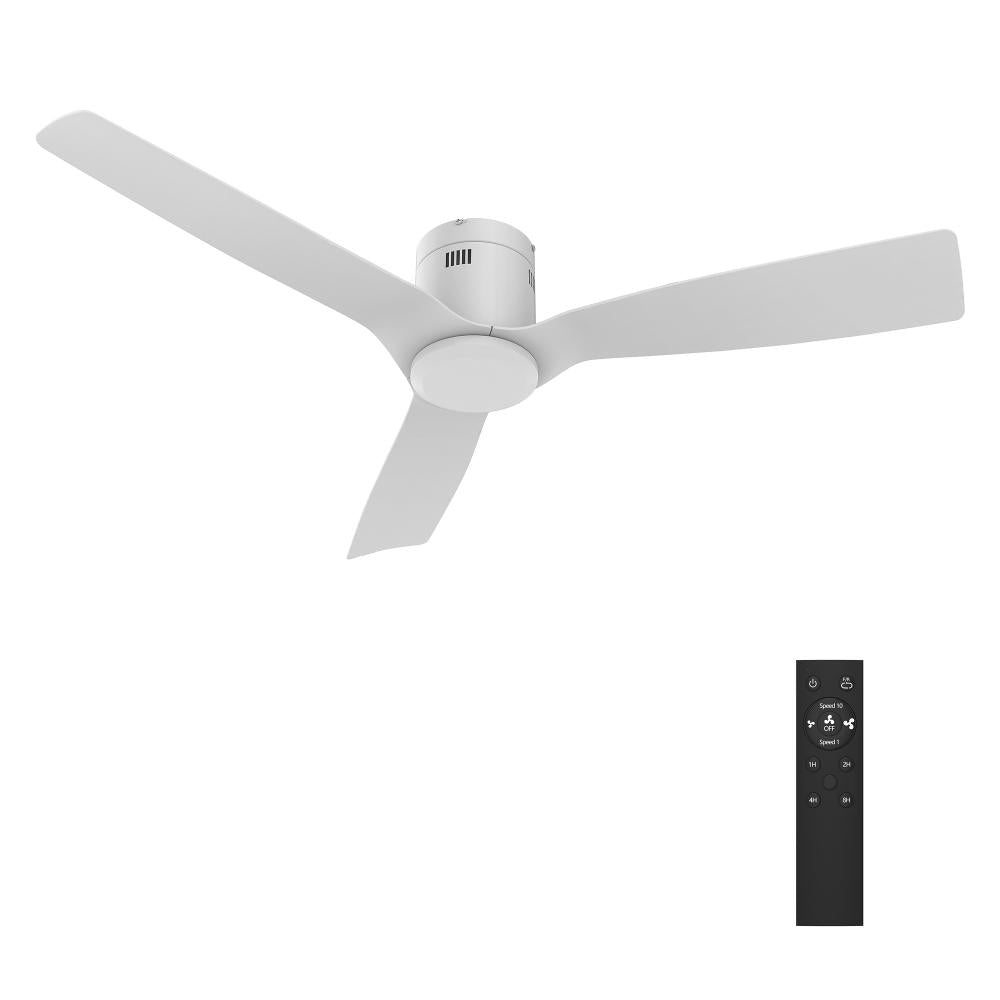 Carro USA SKARA VC523P-N10-W1-1-FM Fan Contemporary - White