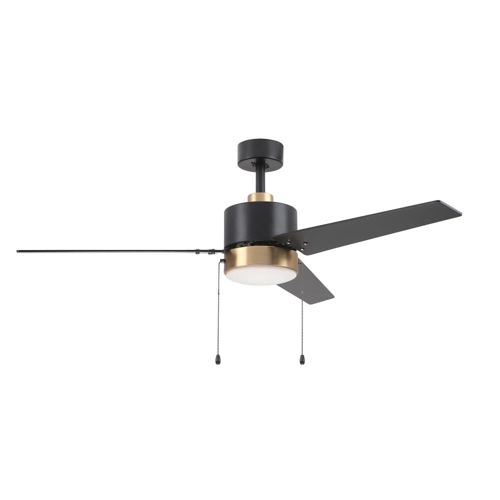 Carro USA KESTEVEN VWGA-523A3-L12-B2-1G Fan Contemporary - Black