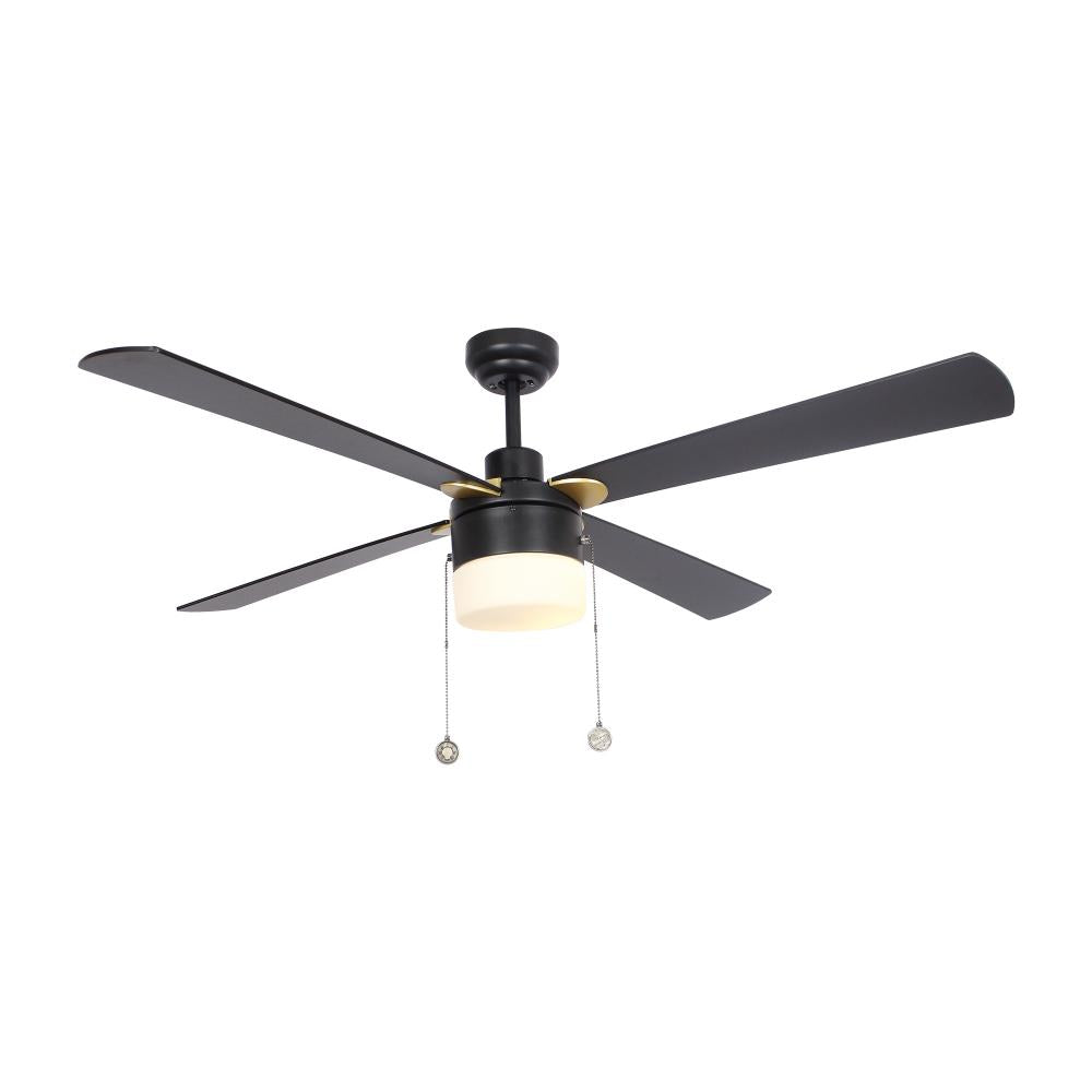 Carro USA AMALFI VWGA-524H2-L11-B2-1G Fan Contemporary - Black