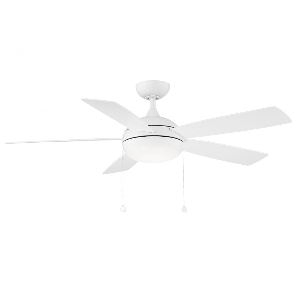 WAC Lighting F-033L-MW Fan Functional - White