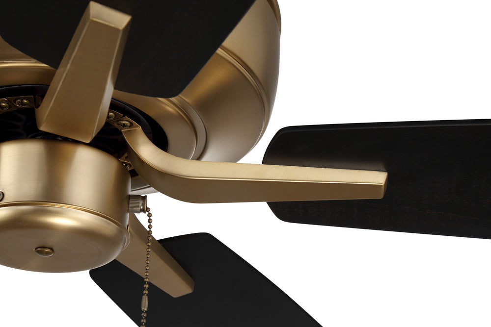 Craftmade PRO PLUS 52&#34; FAN P52SB5-52BWNFB Fan Traditional - Satin Brass