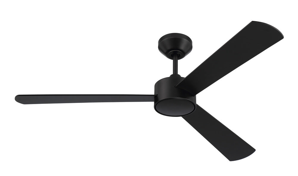 Craftmade PROVISION PRV52FB3 Fan Contemporary - Flat Black