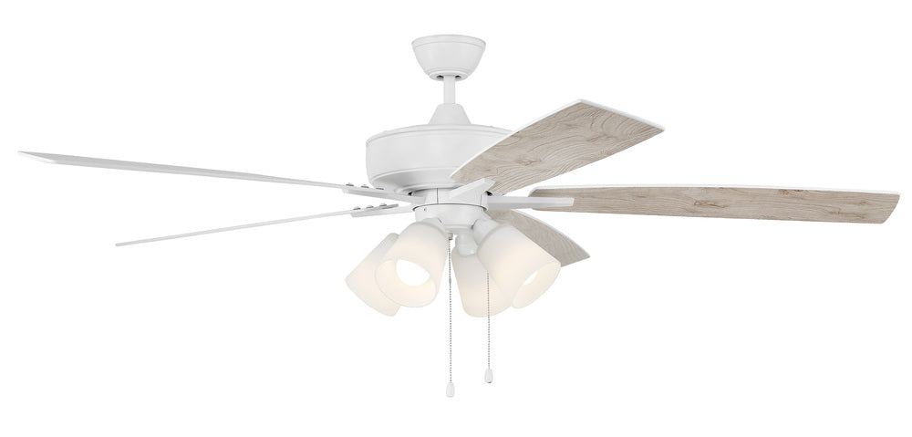 Craftmade SUPER PRO 114 S114W5-60WWOK Fan Traditional - White