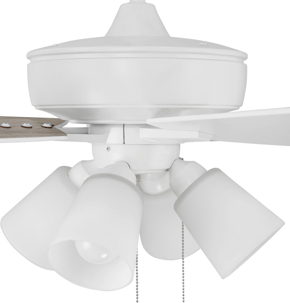 Craftmade SUPER PRO 114 S114W5-60WWOK Fan Traditional - White