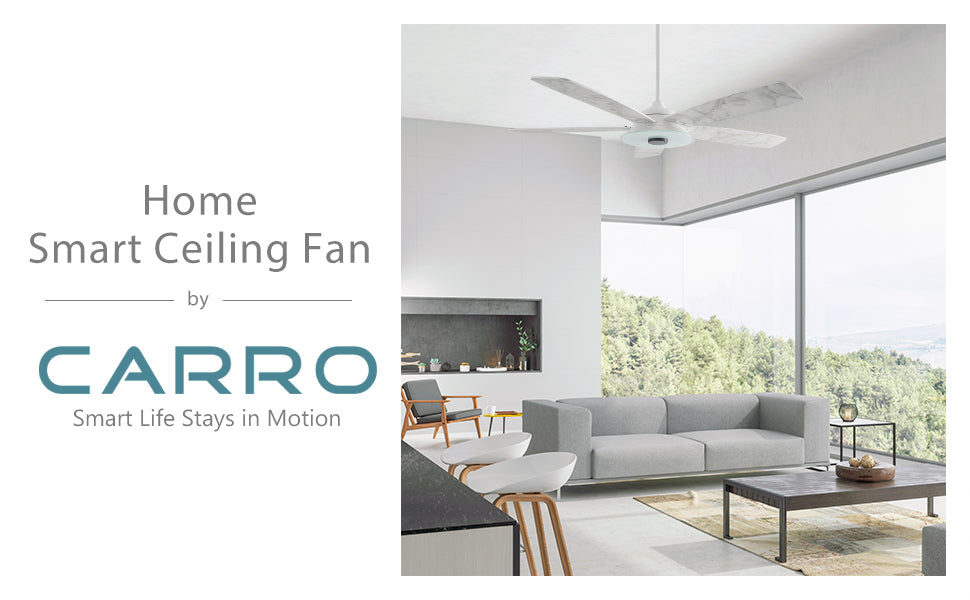 Carro USA STRIKER S525H-L13-W7-1 Fan Traditional - White