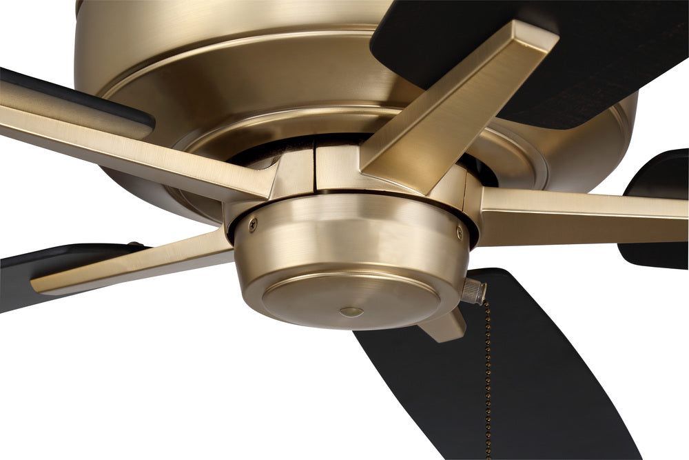 Craftmade SUPER PRO 60 S60SB5-60BWNFB Fan Traditional - Satin Brass