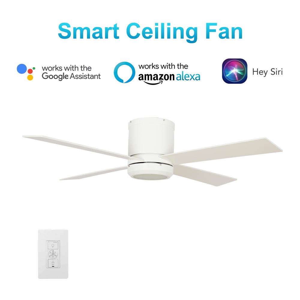 Carro USA ARLINGTON VWGS-524G-L12-W1-1FM Fan Contemporary - White