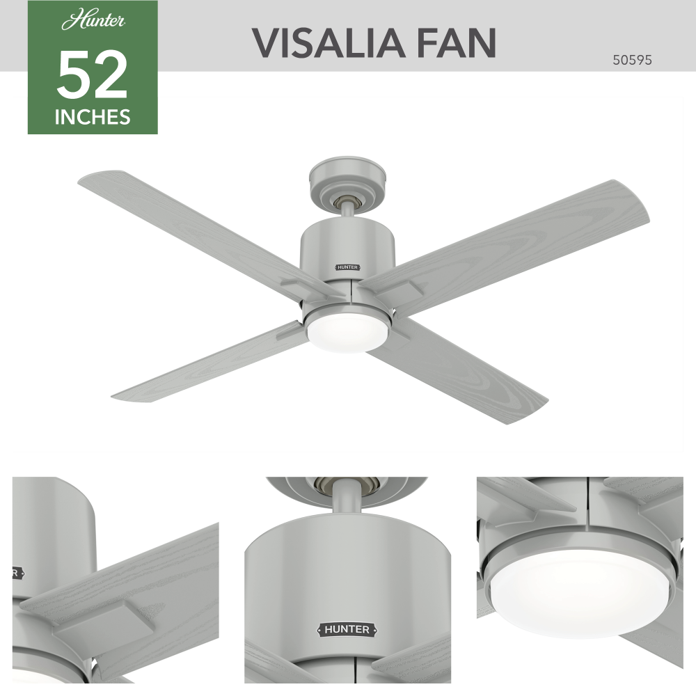 Hunter VISALIA 50595 Fan Casual - Quartz Grey