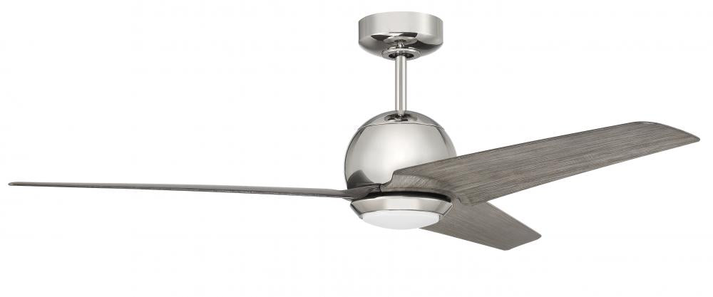 Craftmade NATE NTE52PLN3 Fan - Polished Nickel