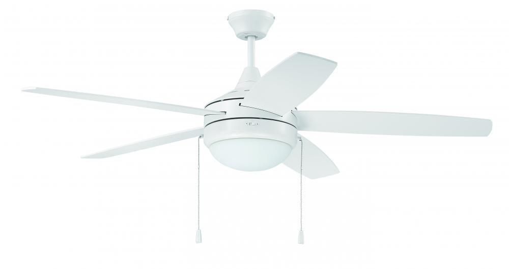 Craftmade PHAZE 5 PHA52W5 Fan Transitional - White