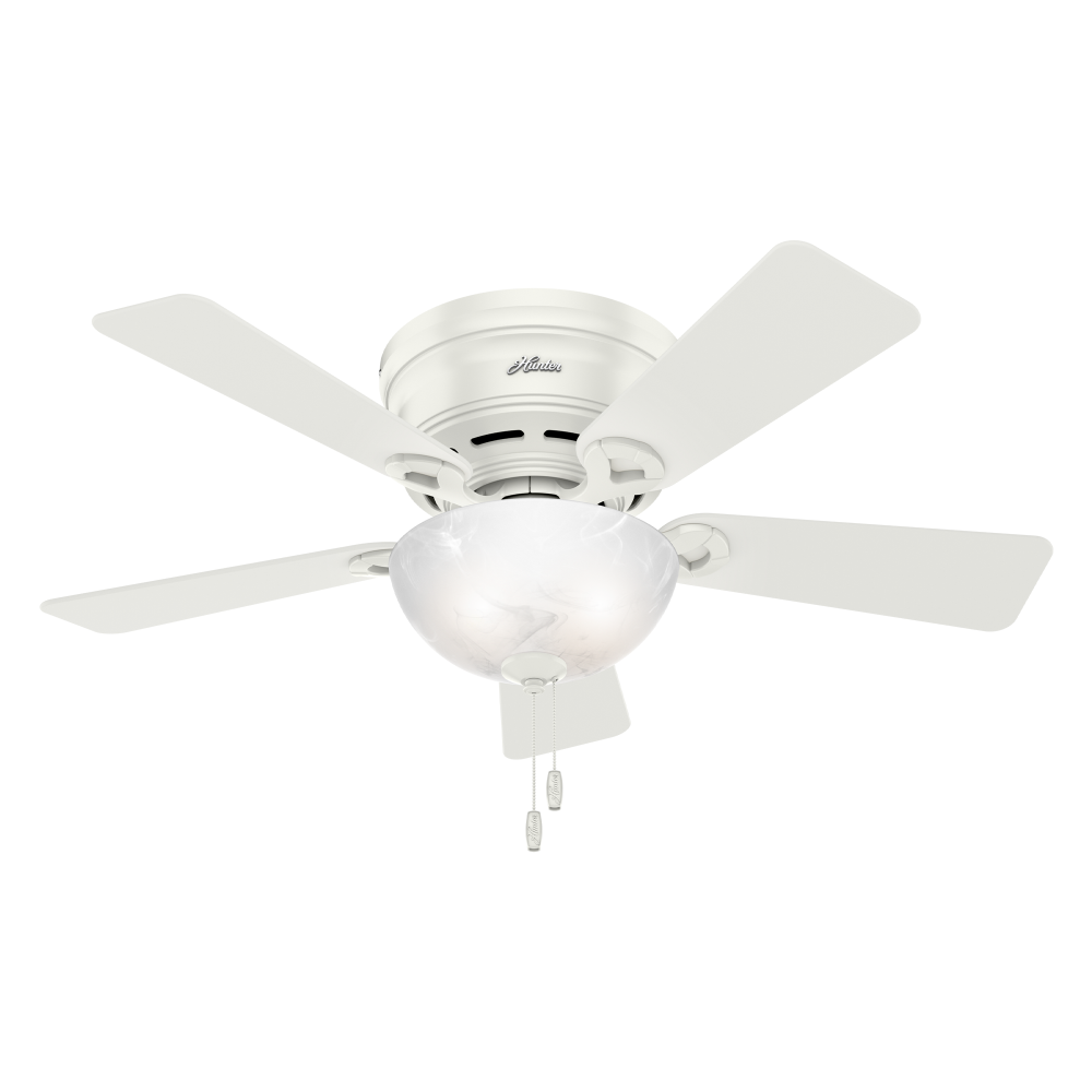 Hunter HASKELL 52138 Fan Traditional - Fresh White